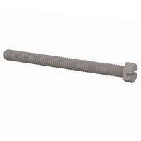 Essentra Components 012520X300 Hex Slotted Hex Slotted Screw, 1/4-20 Thread, 3 Lg