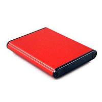 Hammond Manufacturing 1455A802RD PC Board Alum w/Plastic Ends 3.15x2.76x.47" Red