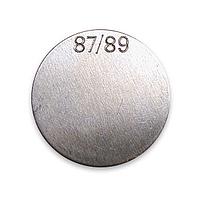 ELCOMETER 3101 Certified Test Disc 934-1 (87-89 BU)