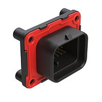 Amphenol SINE Systems ATS15-26PA-BM01 Receptacles 26 POS PCB RECEPT BLACK