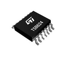 STMicroelectronics TSB624IYPT Op Amps - Operational Amplifiers Low power, 1.7MHz, rail-to-rail output, 36V operational amplifier
