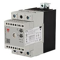 Carlo Gavazzi RGTS24250GV00 Motor Drives 1 phase soft starter for induction motors, Operating voltage (Ue): 100 - 240 Vac , Rated current (Ie): 25Aac, Control voltage (Uc): Not required, DIN rail/Panel mount, Supply voltage (Us): 100 - 240 Vac