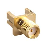 Linx Technologies - TE Connectivity CONSMA020.031-G Connectors SMA Jack 50 Ohm .031 PCB Edge Mount