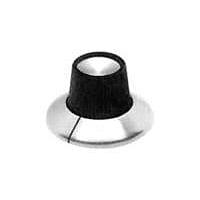 Alcoswitch - TE Connectivity PKS1106B1/4 Cylindrical Knob with Skirt 1.17" LINE IND/SKRT STR KNURL KNOB