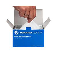 Jonard Tools FW-50 Isopropyl Alcohol (IPA) Wipe Fiber Wipes (Pkg. 50)