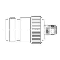 Amphenol RF 172104 Connectors N STRAIGHT CRIMP JACK RG-59