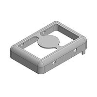 Masach Tech MS156-10F EMI/RFI Shield Frame, Two-Piece 15.6 x 10.6 x 3mm Two-piece Drawn-Seamless RF Shield/EMI Shield FRAME (CRS)