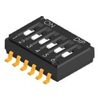Diptronics DHA-08TQR DIP Switches Half Pitch Dip switch 2.2mm height