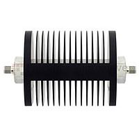 Fairview SA18SFSF25W-40 40 dB Fixed Attenuator SMA Female To SMA Female Up To 18 GHz Rated To 25 Watts With Black Aluminum Heatsink Body