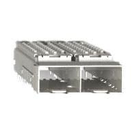 AMP Connectors - TE Connectivity 2198230-4 Cage Assemblies SFP+ Enhanced 1x2 Networking Heatsink