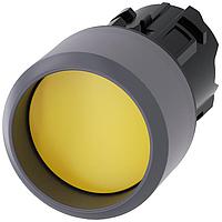 SIEMENS A6X30138599 Flat Button PUSHBUTTON. YELLOW
