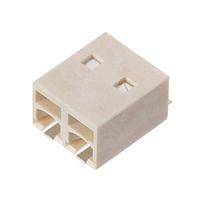 Amphenol Anytek NQ0221100000G Fixed Terminal Blocks Term Bk,SMT,2P,4mm Natural, 18-24AWG