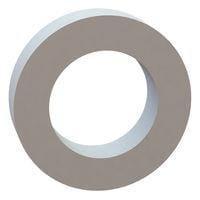 Essentra Components 17W08650 Flat Washer Flat Washer, .531 ID, .865 OD, .200 Thick