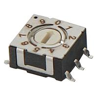 CTS Electronic Components 220AMA04R Rotary Switches 4 position SMT Flush Arrow rotor