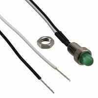 VCC 6039-004-304G-A LED Panel Mount Indicators H/E Green Diffused Lens