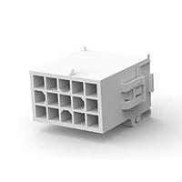 AMP Connectors - TE Connectivity 794205-1 Receptacle Housings CONN CAP 15 POS