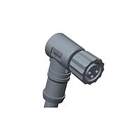 Amphenol LTW 8P-03BFFM-SR7A10 Sensor Cables / Actuator Cables M8 Circular Metric Connector, A Code, Plastic, 3A, 03 pins, Female Connector, Female Contact, Right Angle, Screw Thread, Overmolded, Length 10000mm, IP67 Mated