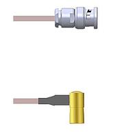 Amphenol Custom Cable Q-0J03S0005008i RF Cable Assemblies BNC-SP/SMB-RP G316 8I