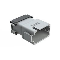 Amphenol SINE Systems AT16-18PA-EK02 Receptacle 18 Position Receptac tacle, Keyed A, Gray