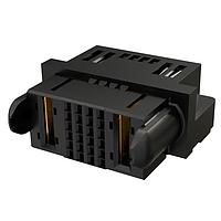 Amphenol FCI 10169892-240000SLF Headers PwrBlade ULTRA HD+, Power Connectors, RA Receptacle, 1HP+24HDS+1HP, STB Tails