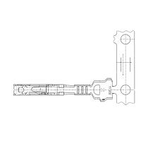 Yazaki 7296002106 Terminals TERM YMT FEM 1.2MM SLD