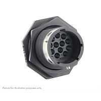 Eaton Souriau-Sunbank UTGX71492P Receptacles Jam nut receptacle, without backshell, for 12 male contacts,  IP68/69K