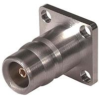 HUBER+SUHNER 23_QN-50-0-1/133_NE Connectors QN straight flange receptacle jack(f)