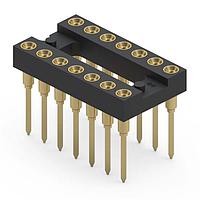 Mill-Max 121-13-314-41-001000 DIP 14P DIP SKT 1 LEVEL WRAPOST