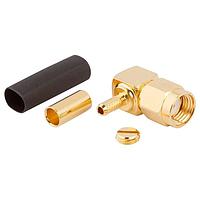 Amphenol RF 132182RP Connectors SMA RA PLG RG316/U DBL BRAID REV POL