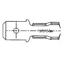 AMP Connectors - TE Connectivity 41411 (MOUSER REEL) Quick Disconnects 250 FAST TAB IS Reel of 1000