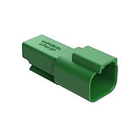 Amphenol SINE Systems AT04-2P-GRN Connectors 2 Pin Receptacle