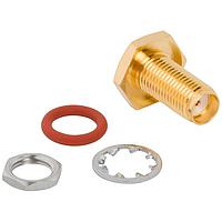 Amphenol RF 901-10745 Connectors SMA Str Solder Jk RG -405 0.86 Bkhd 50 O