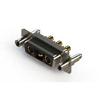 EDAC 628-3WK3624-3T6 Mixed Contact D-Sub Connectors Vertical Combo Dsub