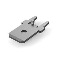 AMP Connectors - TE Connectivity 63824-1 Tab .25 PCB TAB 032TPBR Reel of 10000