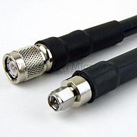 Fairview FMC0203400LF  SMA Male to TNC Male Cable LMR-400 Coax with Times Microwave Connectors and RoHS Compliant