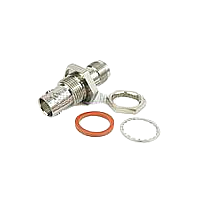 Fairview Microwave SM3549 Hermetically Sealed TNC Female to BNC Female Bulkhead  Adapter (4 Ghz)