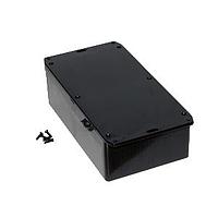 Hammond Manufacturing 1591ESFLBK Flanged Enclosure ABS w/Flanged Lid 7.5x4.3x2.2" Black