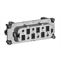 AMP Connectors - TE Connectivity 1-1104207-1 Inserts 6SIG+1GRND ST PNL MT