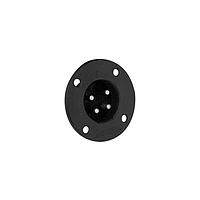 Amphenol Audio EP-3-14B Speaker Connectors METAL PANEL MOUNT 3 PIN BLK