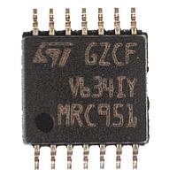 STMicroelectronics TSV634IYPT Precision Amplifiers Micro-pwr CMOS OpAmp 500uV 880kHz 63mA