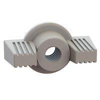 Essentra Components 0600632DLWN Wing Nut Deco Wing Nut, #6-32 Thread, 5/16 Height