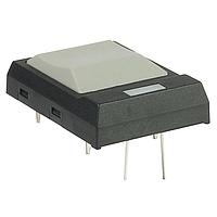 NKK Switches JF15RP3HC Tactile Switches SPST SPOT SQ GRY/RED