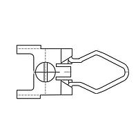ITT Cannon D70372-17 Spring Latch Set SPRING LATCH SET