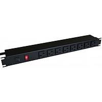 Hammond Manufacturing 1589H8D1BKRR UPS 20A 8 OUTLET SWITCH 15' TW LCK