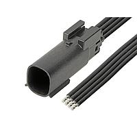 Molex 216288-1043 Single Ended MX150 P-S DR 4ckt 600mm Sn Sld Cbl