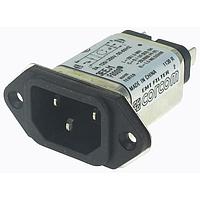 P&B 3EEJ1 Inlets 3A IEC-1/4" FASTON FLANGE MOUNT