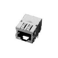 AMP Connectors - TE Connectivity 1-1734509-5 Modular Connectors / Ethernet Connectors RJ45,8P8C,REVERSE,T&R,6U