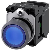 SIEMENS A6X30142706 Standard Switches ILLUMINATED PUSHBUTTON. BLUE