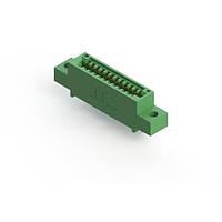 EDAC 345-012-542-404 With Flanges .100" (2.54mm) Pitch Card Edge Connector