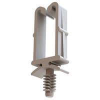 Essentra Components 22MWHA095190 Wire Saddle Wire Saddle, Fir Tree Mount, .377x.748 Inside